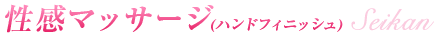 性感マッサージ（ハンドフィニッシュ）